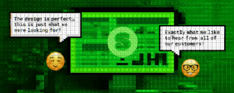 Client + SuperBasic collboration graphic